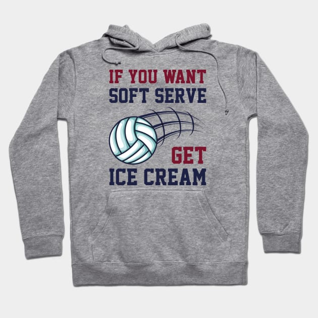 Soft Serve Ice Cream Hoodie by LuckyFoxDesigns